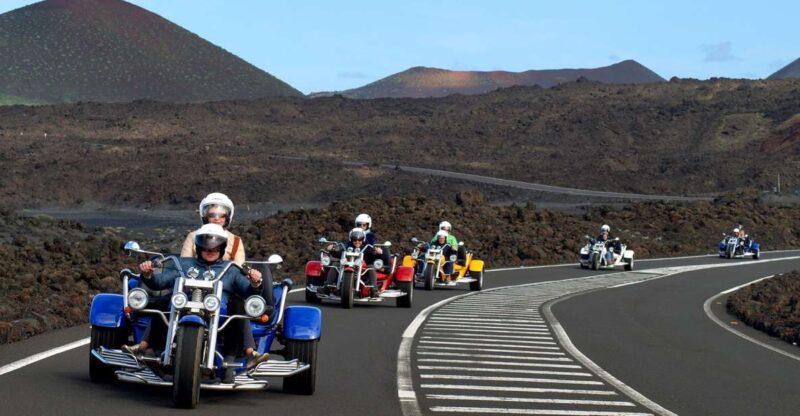 Lanzarote: Three Wheeler Trike Tour for Three People - Participant Requirements