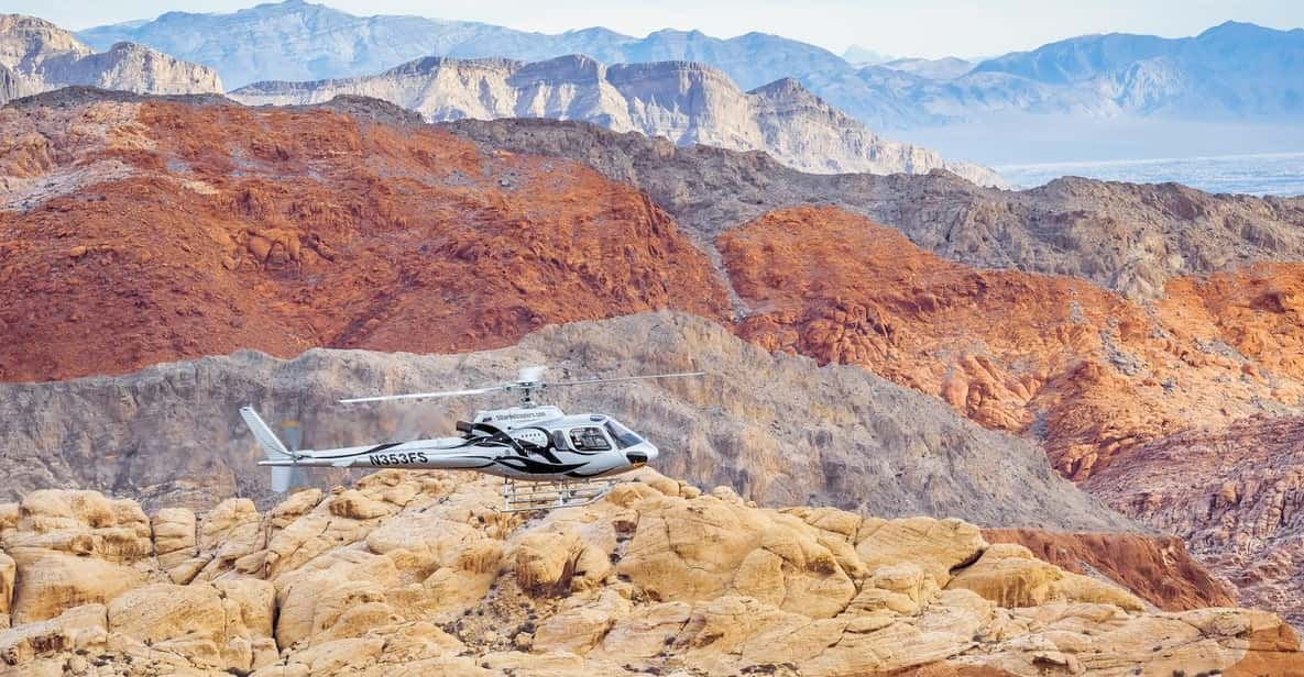 Las Vegas: Red Rock Canyon and Vegas Strip Helicopter Tour - Inclusions and Amenities