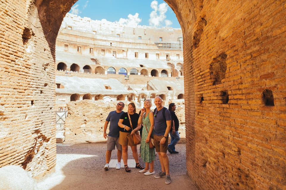 Last Entry Colosseum, Arena Access, Forum & Rooftop Aperitif - Tour Highlights