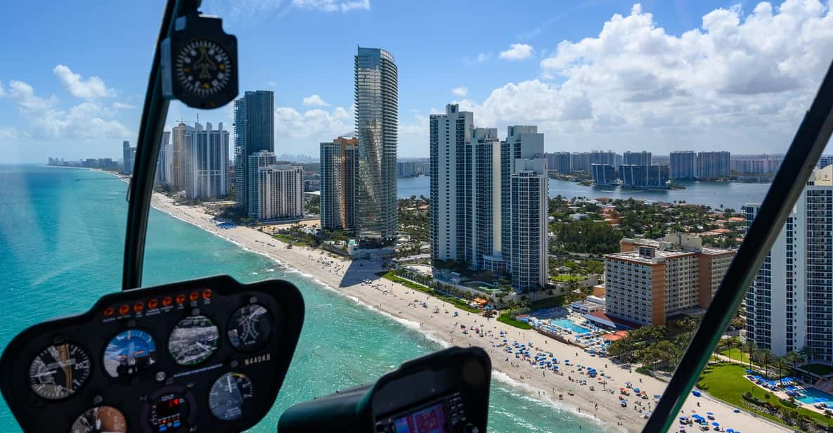 Lauderdale: Sunset Private Helicopter-Hard Rock Guitar-Miami - Unforgettable Aerial Views