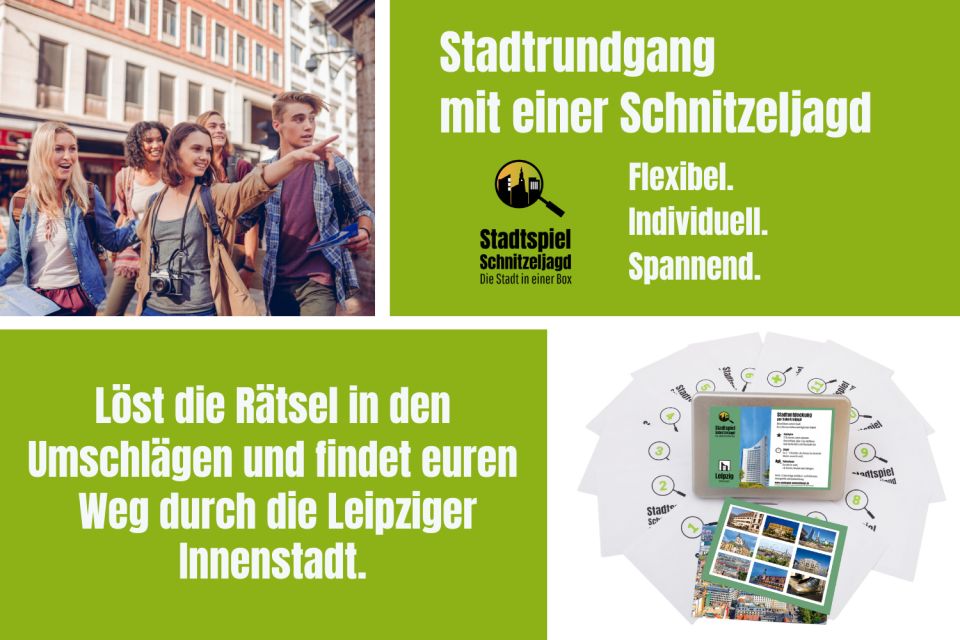 Leipzig City Centre: Scavenger Hunt Self-Guided Tour - Scavenger Hunt Details