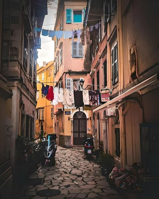 Lets Get Lost in the Alleys of Corfu Old Town - Exploring Cobbled Streets