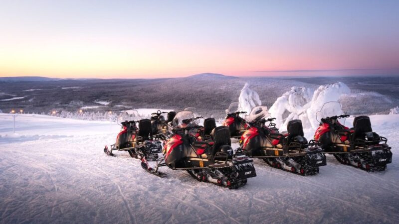 Levi: 4 Hour Snowmobile Safari to the Fells in Levi - Itinerary Breakdown