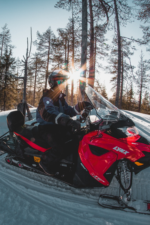 Levi: Easy Snowmobile Safari Into the Nature - Guidance and Safety Measures
