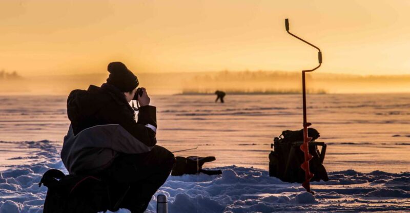 Levi: Ice Fishing on a Frozen Lake - Whats Included in the Experience