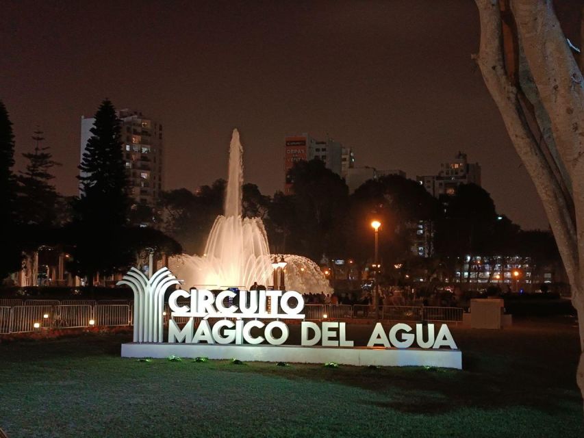 Lima: Magical Water Circuit Tour - Key Experience Highlights