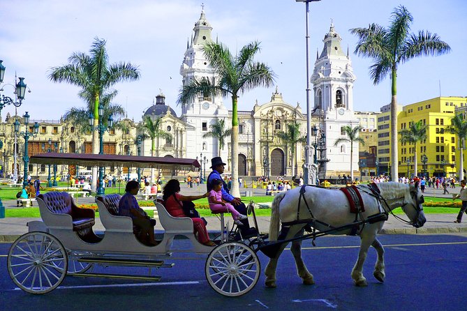 Lima Walking City Tour With Catacombs Visit (Transport Included) - Plaza San Martin