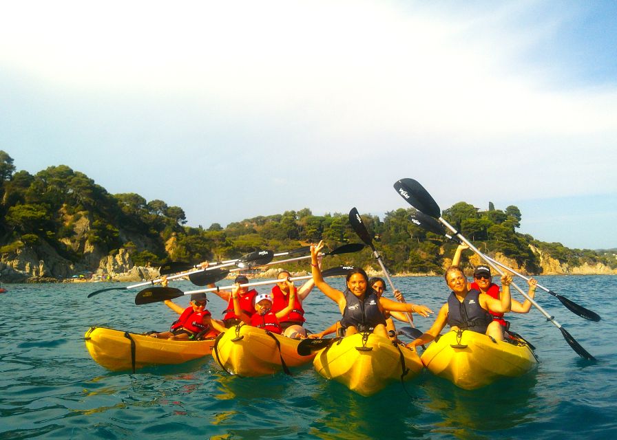 Lloret De Mar: Costa Brava Kayak Tour and Swimming - Opportunity to Swim in Cove