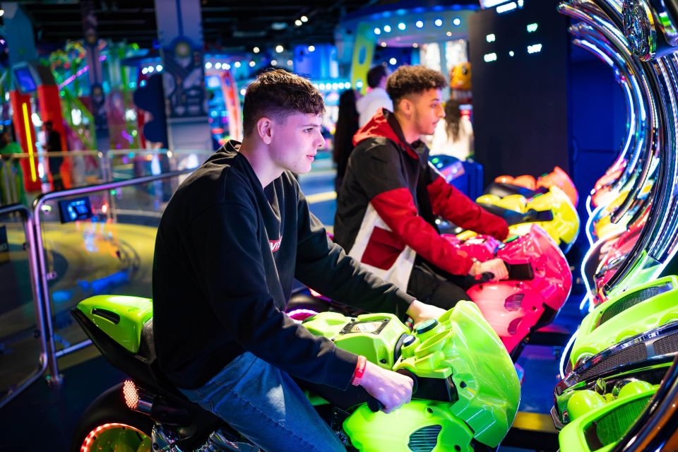 London: Babylon Park Arcade Games and Rides Ticket in Camden - Food and Dining Options