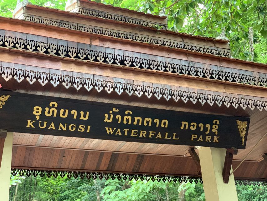 Luang Prabang: Kuang Si Bike Ride & Long-Tail Boat Cruise - Kuang Si Waterfall Experience