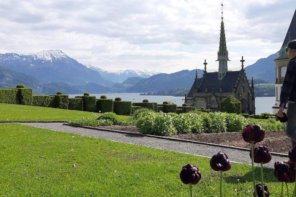 Lucerne Lakeside and Villas Private Walking Tour - Scenic Walking Experience