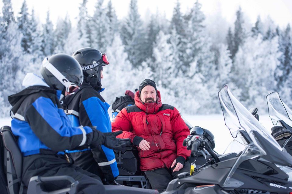 Luleå : Snowmobile - Forest and Ice Nature Tour 2h - Transportation and Pickup Details