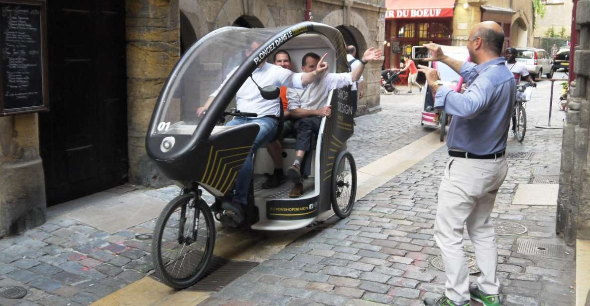 Lyon: 1 or 2-Hour Pedicab Tour - Itinerary Details