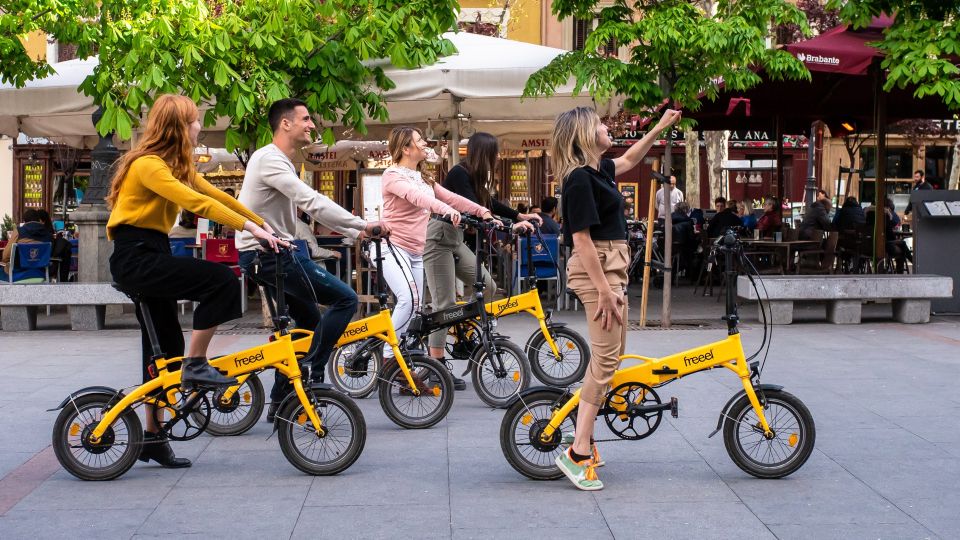 Madrid: Highlights & Parks Small Group Electric Bike Tour - Inclusions and Exclusions