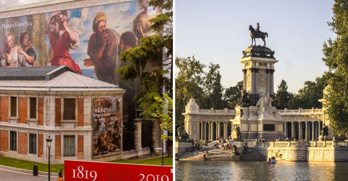 Madrid: Prado Museum and El Retiro Park Guided Tour - Tour Inclusions