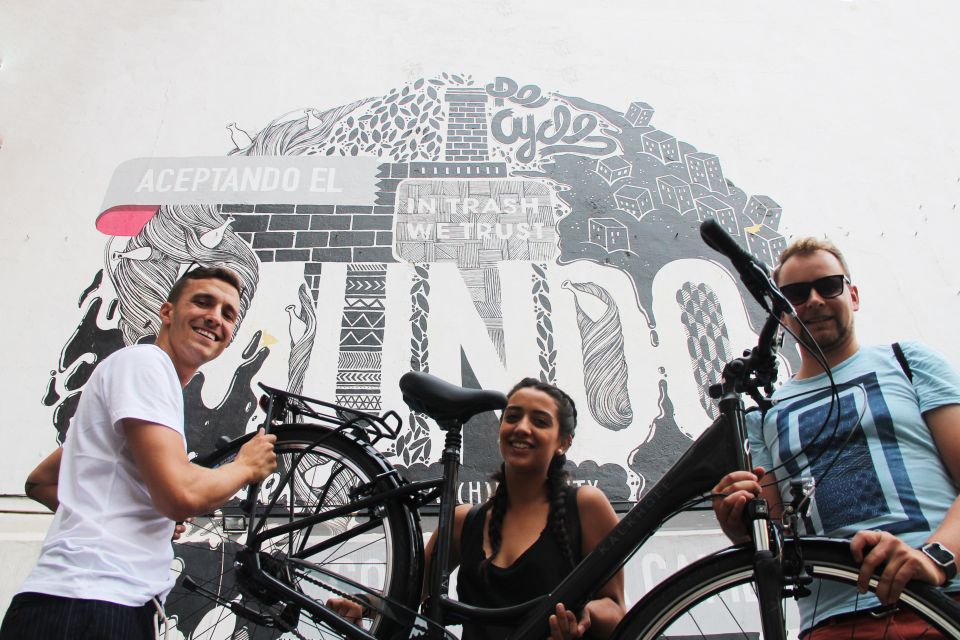 Madrid: Street Art Bike Tour - Itinerary Details