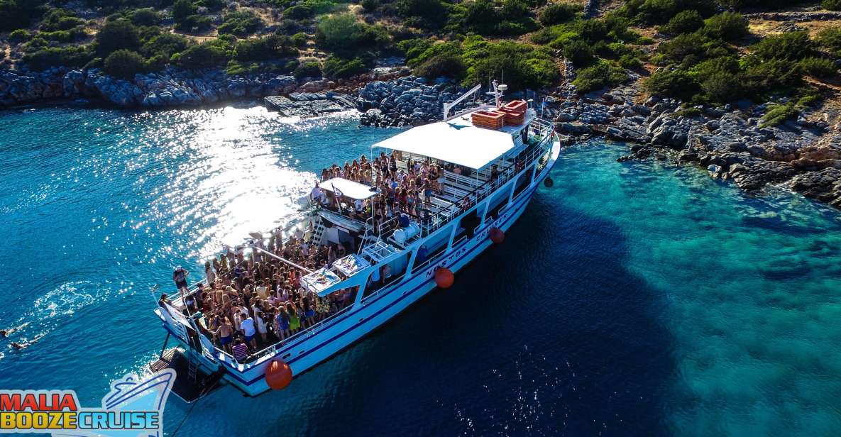 Malia: Booze Cruise Boat Party With Live Dj - Pricing and Cancellation Policy