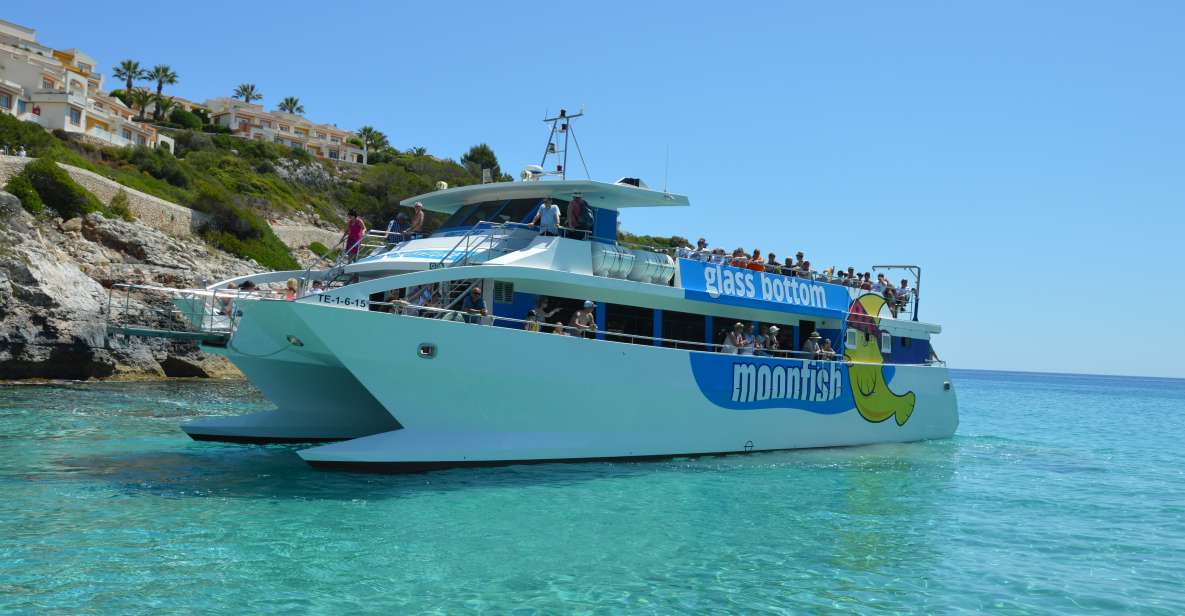 Mallorca: Glass-Bottom Catamaran Along the East Coast - Departure Points and Durations