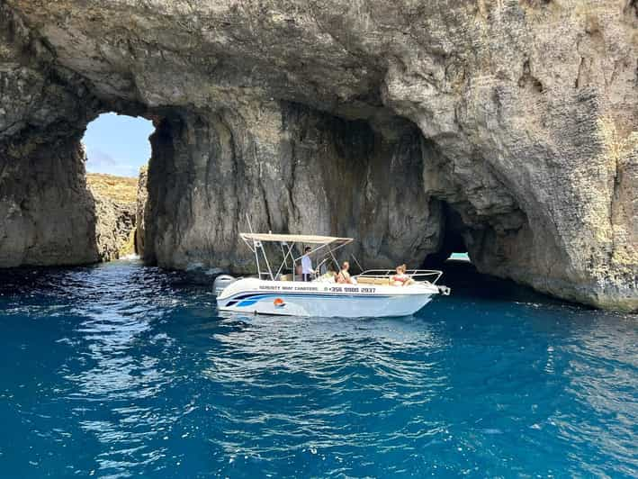 Malta/Gozo:Comino,Crystal/Bluelagoon&Caves Private Boat Trip - Tour Features and Inclusions