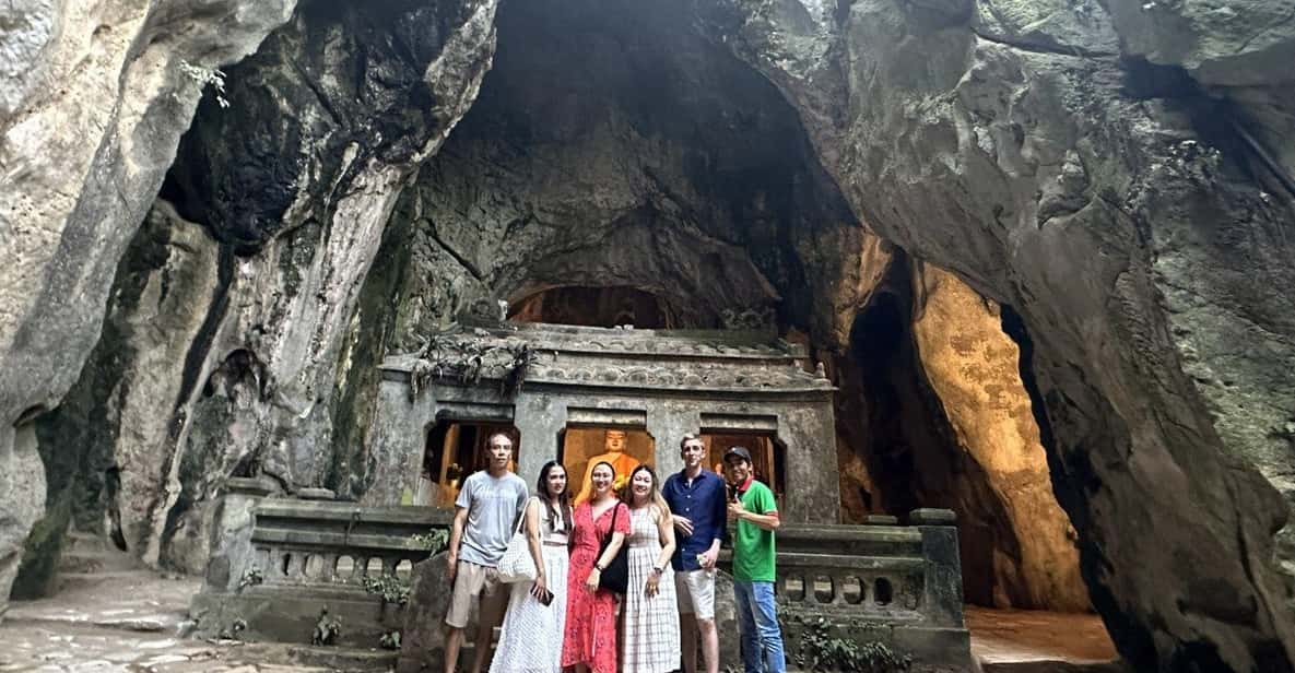 Marble Mountains , Monkey Islands , Am Phu Cave Luxury Tour - Transportation Details