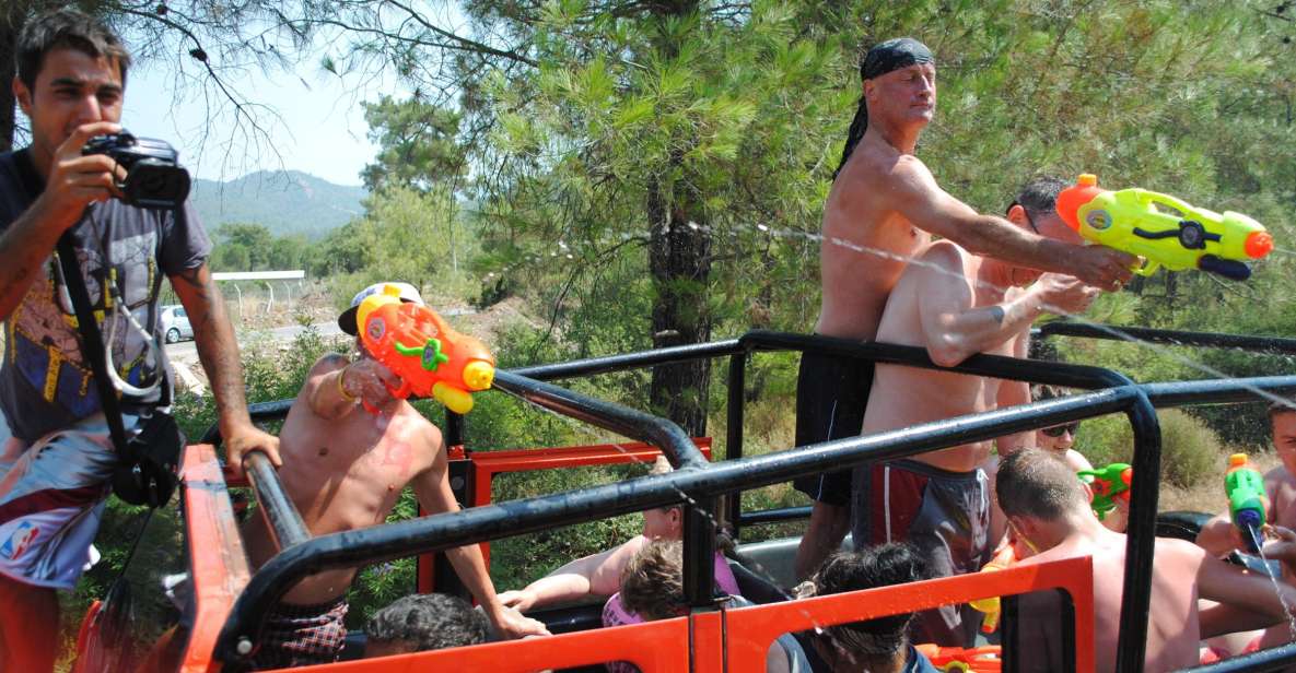 Marmaris Jeep Safari Water Fight, Colour and Foam Party - Inclusions and Safety