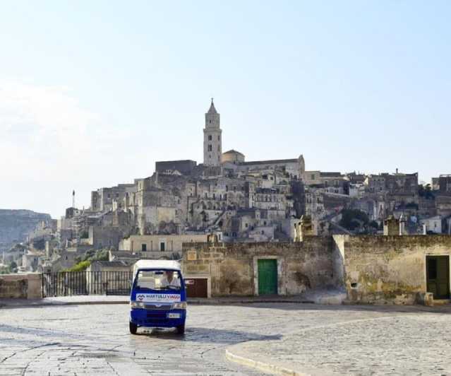 Matera: City Center and Murgia Park Porter Tuk-Tuk Tour - Key Stops on the Tour