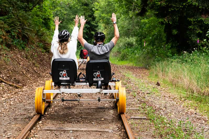 Mendocino County: Railbiking Tour Along the Noyo River - Detailed Itinerary