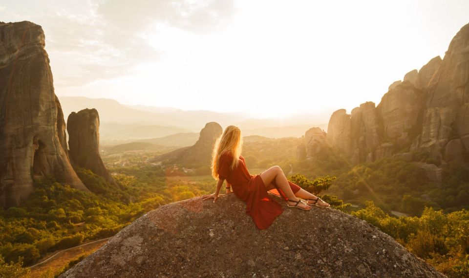 Meteora: Guided Sunset Tour With Monasteries and Caves Visit - Monasteries Explored