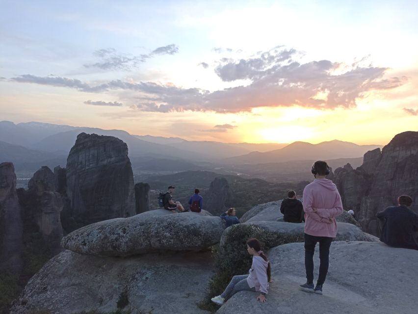 Meteora Sunset With Photos Stops & to the Cave of St. George - Transportation and Group Size