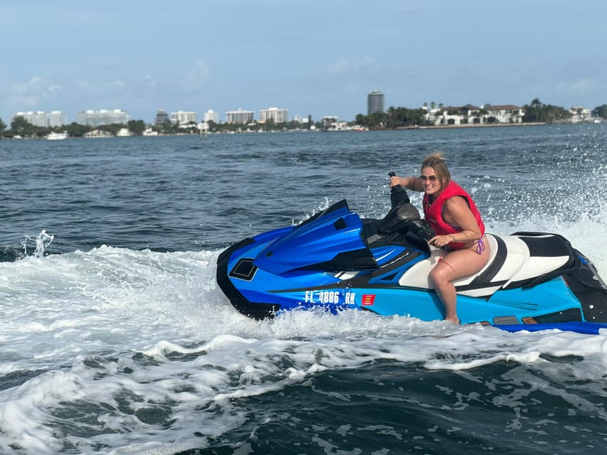 Miami Beach: WaveRunner Rental & Boat Ride - Fees and Inclusions