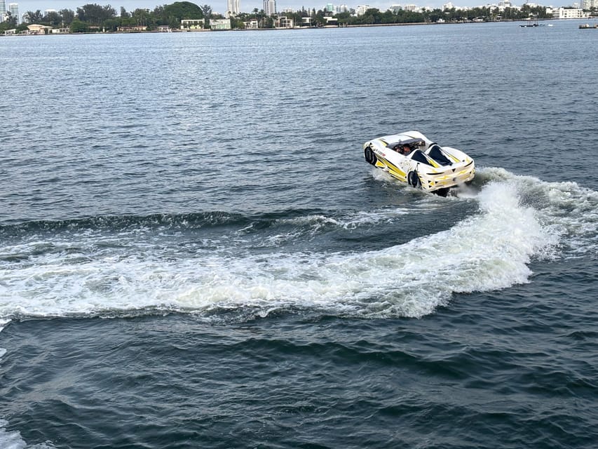 Miami: Jetcar Tour - Inclusions and Fees