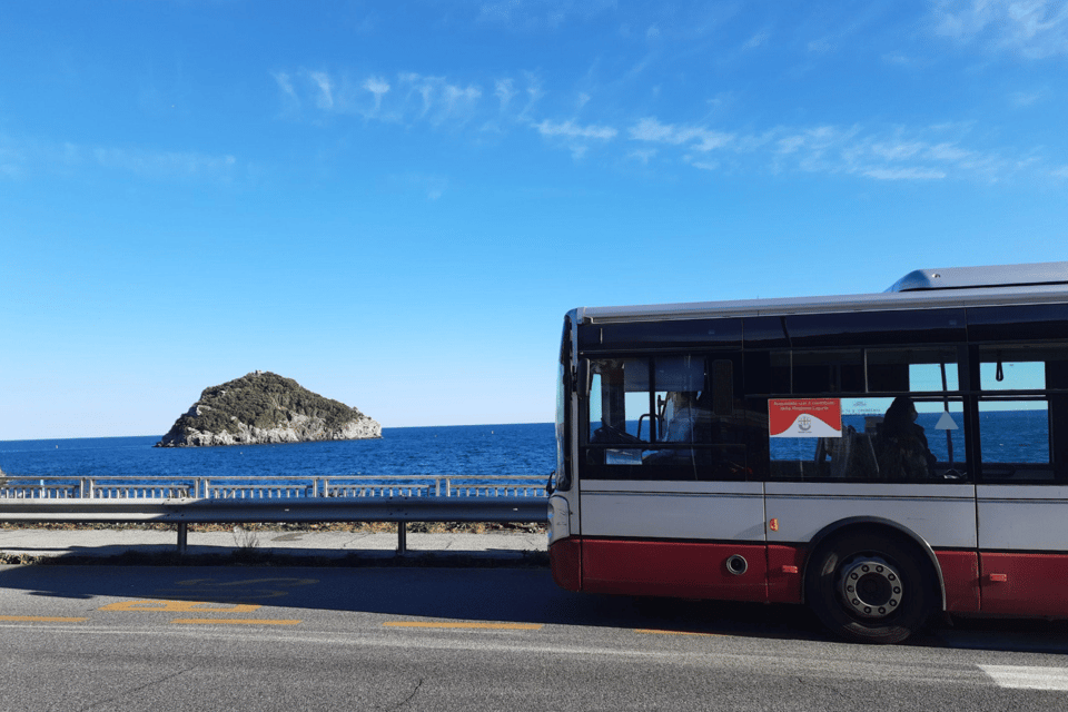 Milan: Bus & Train Ticket From/To Noli - Exploring the Seaside Village of Noli