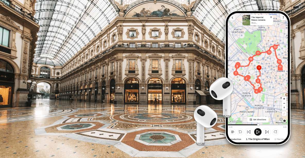 Milan: City Highlights Self-Guided Tour in One Walk - Itinerary and Landmarks