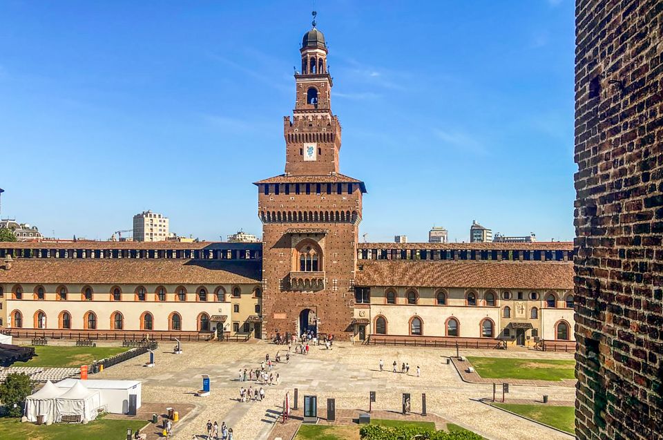 Milan: Sforza Castle Entry Ticket With Digital Audioguide - Meeting Point Information