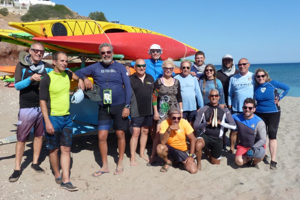 Milos: Guided Kayaking Trip With Snorkelling & Lunch - Included Equipment