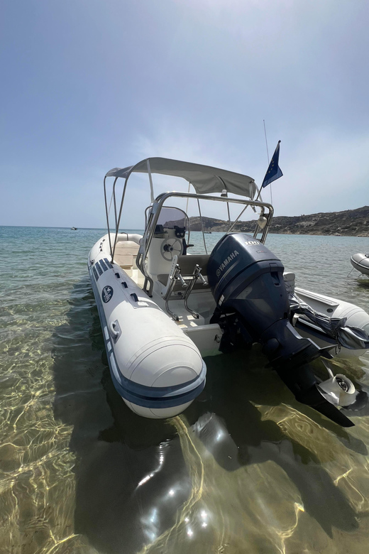 Milos Private Boat Tour - Rib Boat 100HP - Inclusions