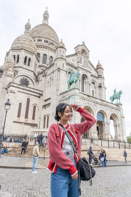 Montmartre Sacre Coeur Area Photoshoot by Paris Photographer - Photoshoot Highlights