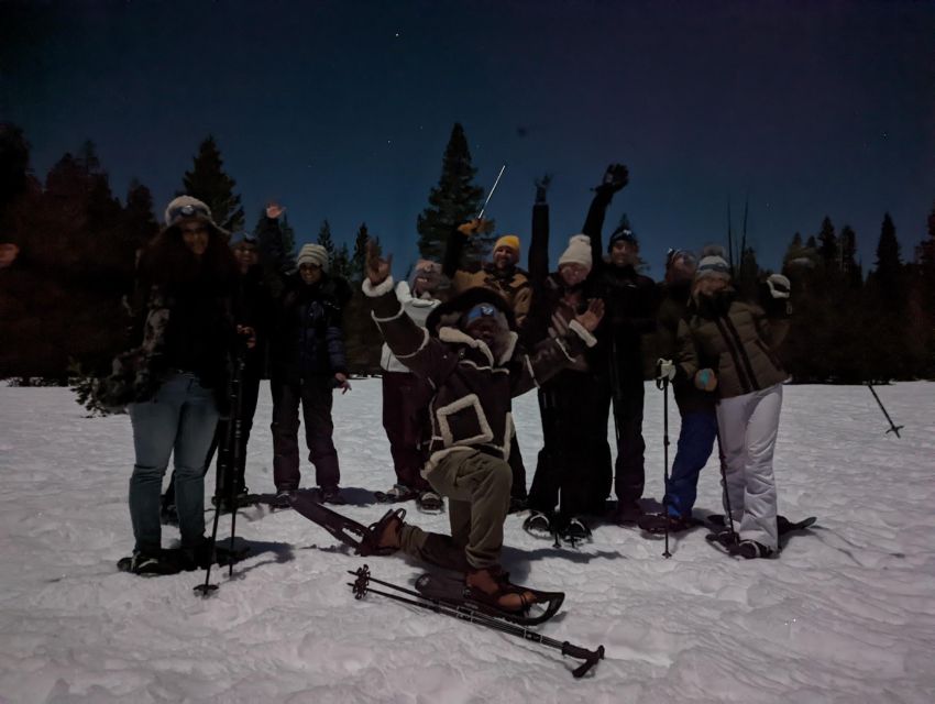 Moonlight Snowshoe Tour Under a Starry Sky - Laser-guided Constellation Spotting