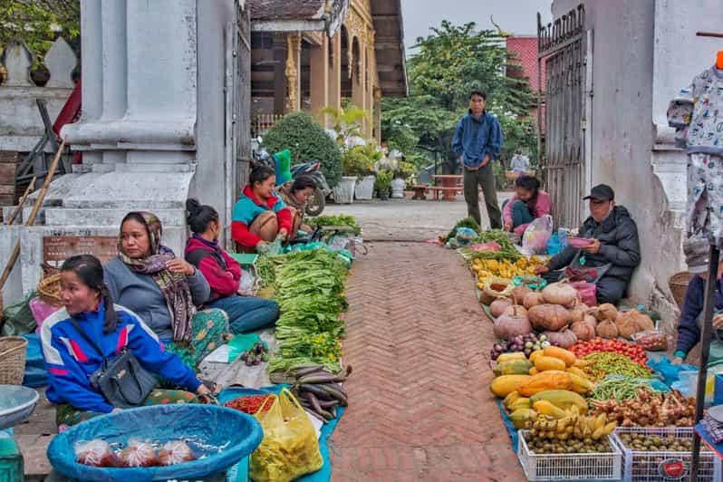 Morning Local Food Market Experience Option Waterfall Tour - Kuangsi Waterfall Experience