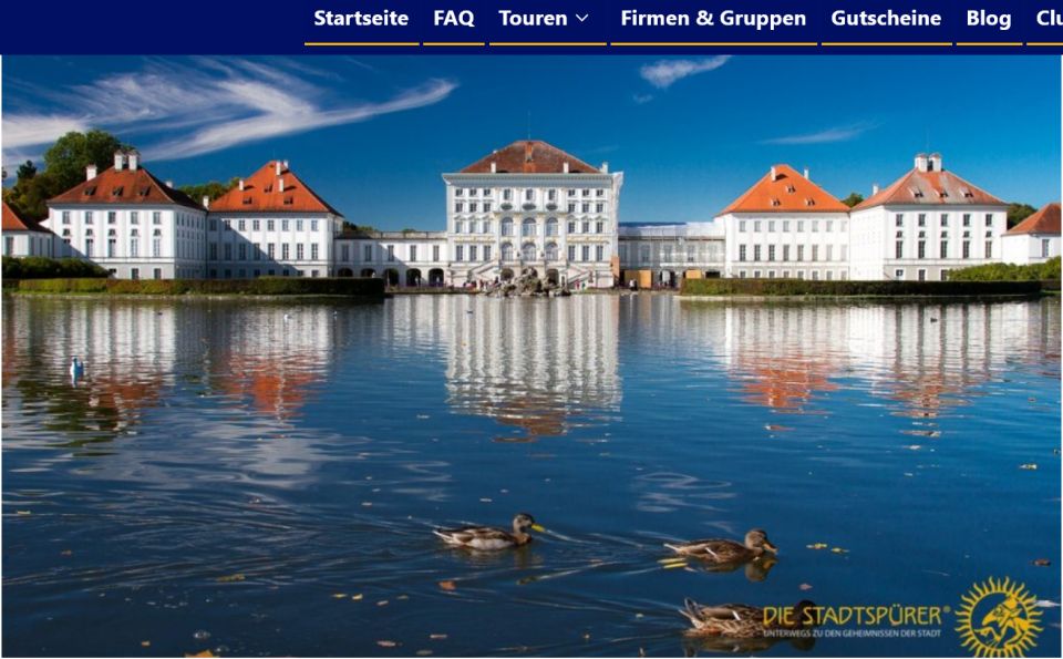 Munich: Mystical Nymphenburg Palace Tour in German - Inclusions of the Tour