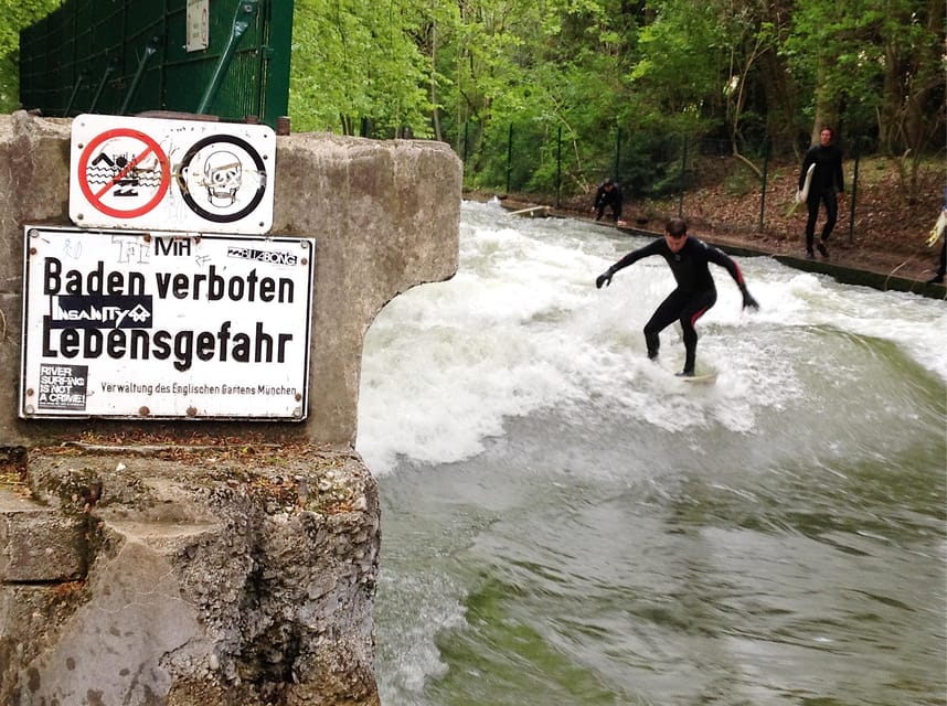 Munich: The Ultimate Bachelor Party - Surf Experience Munich - The Eisbach Wave