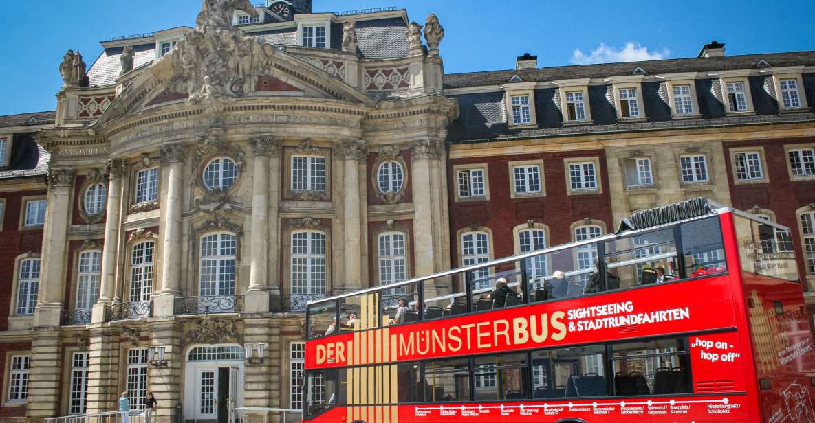 Münster: Hop-On Hop-Off Bus Tour Day Ticket - Tour Logistics