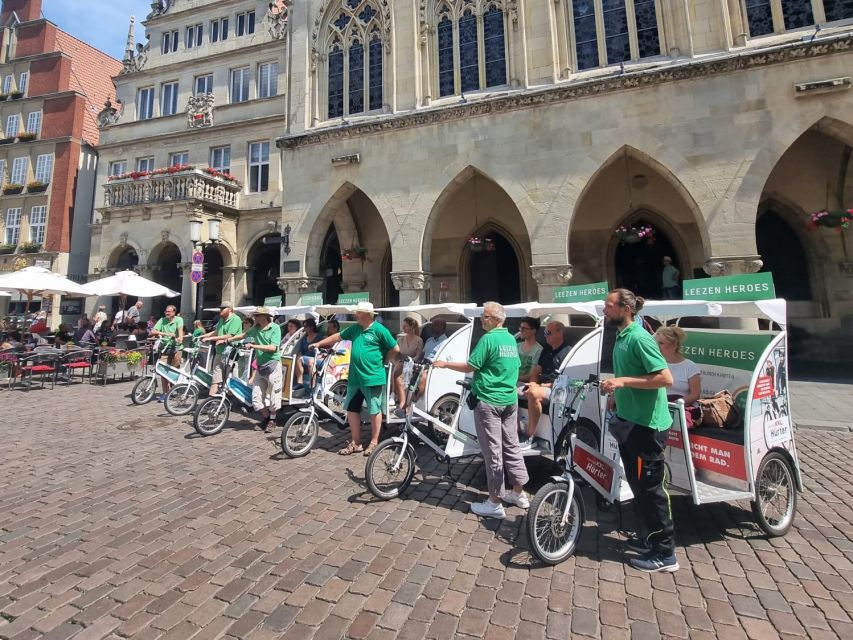 Münster: Private Guided Rickshaw City Tour - Exploring the Citys Top Sights