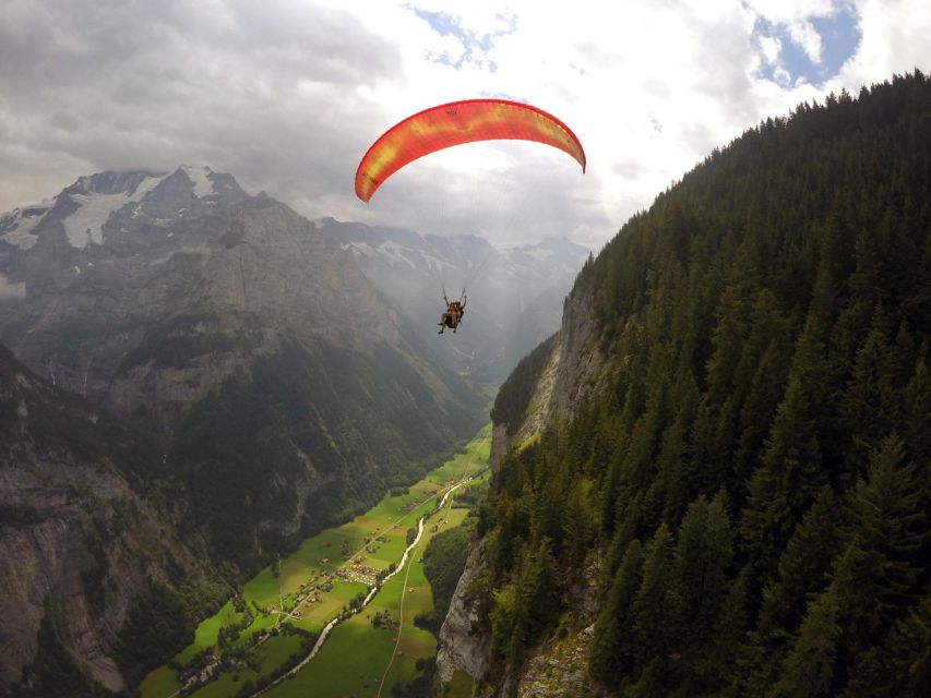 Murren: Paragliding Over Lauterbrunnen Cliffs and Waterfalls - Safety Measures