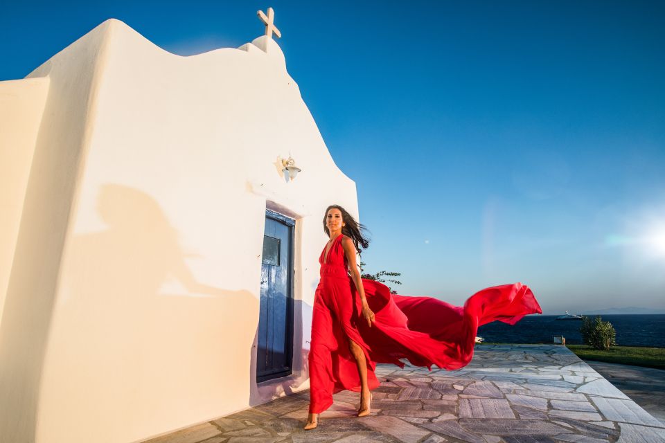 Mykonos: Private Photoshoot With Pro Fashion Photographer - Meeting Point Information