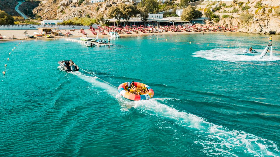 Mykonos: Super Paradise Beach Watersport Activities - Inclusions for Participants