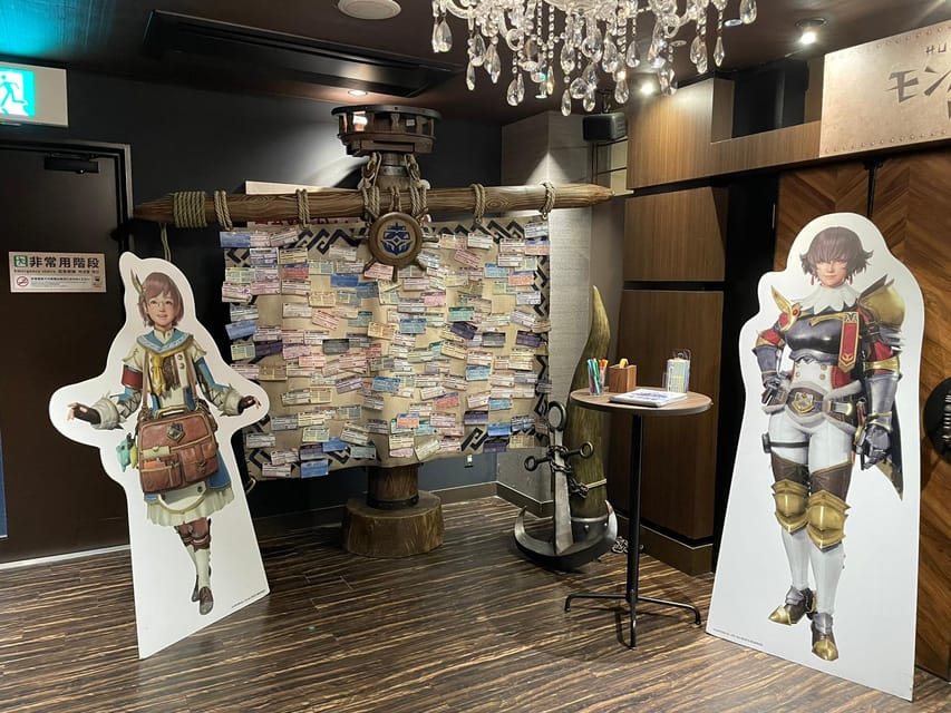 Namba, Osaka:Monster Hunter Collaboration Café Experience - Unique Café Features