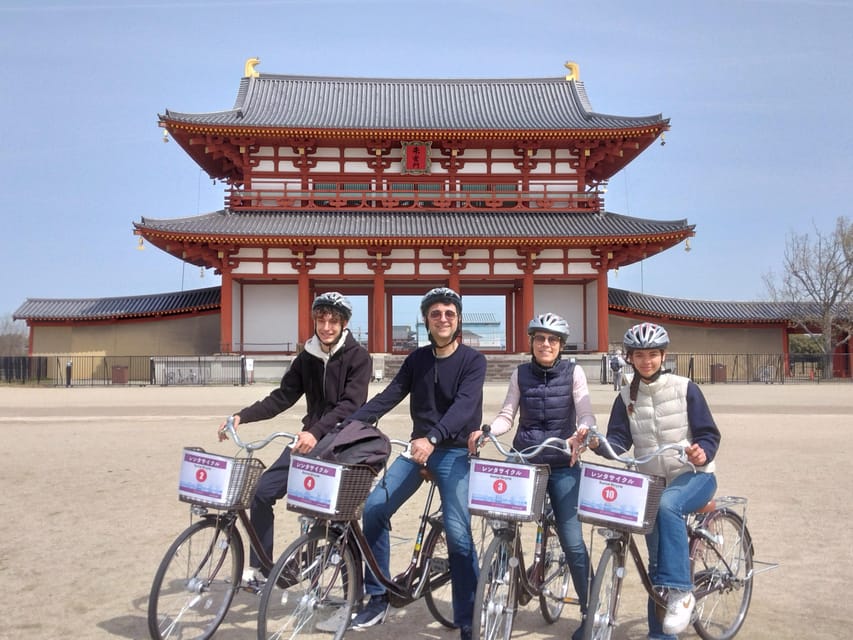 Nara Heijyo-Kyo Bike Tour in UNESCO World Heritage Site - Included Tour Features