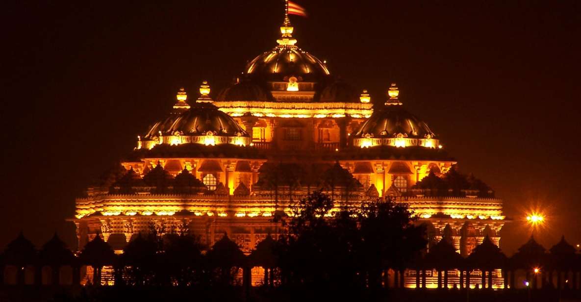 New Delhi: Akshardham Exhibition, Light and Water Show Tour - Included Features