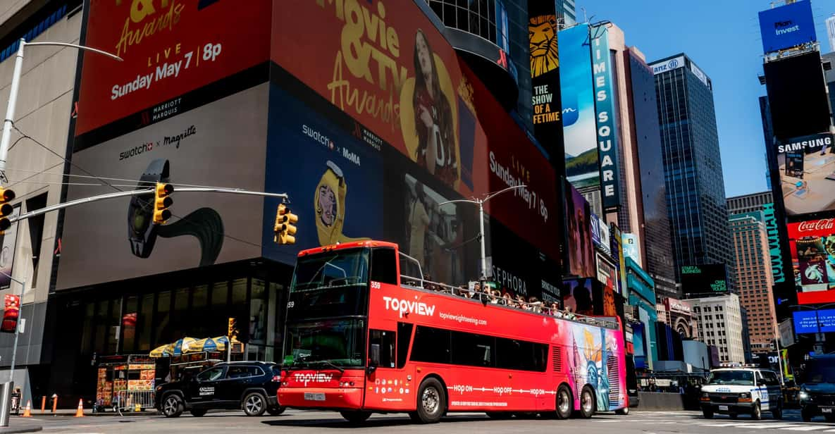 New York City: 24 or 48-hour Hop-on Hop-off Bus Tour - Included Features